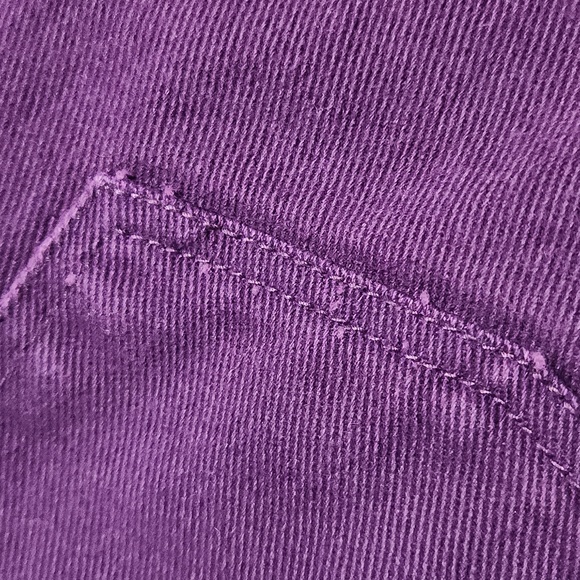 Vintage High Rise Baggy Relaxed Tapered Leg Purple Denim "Mom" Jeans - Picture 13 of 16